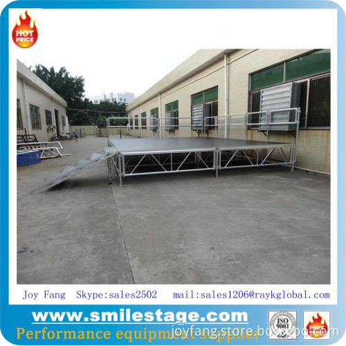 Mobile stage truss aluminum stage for outdoor event party